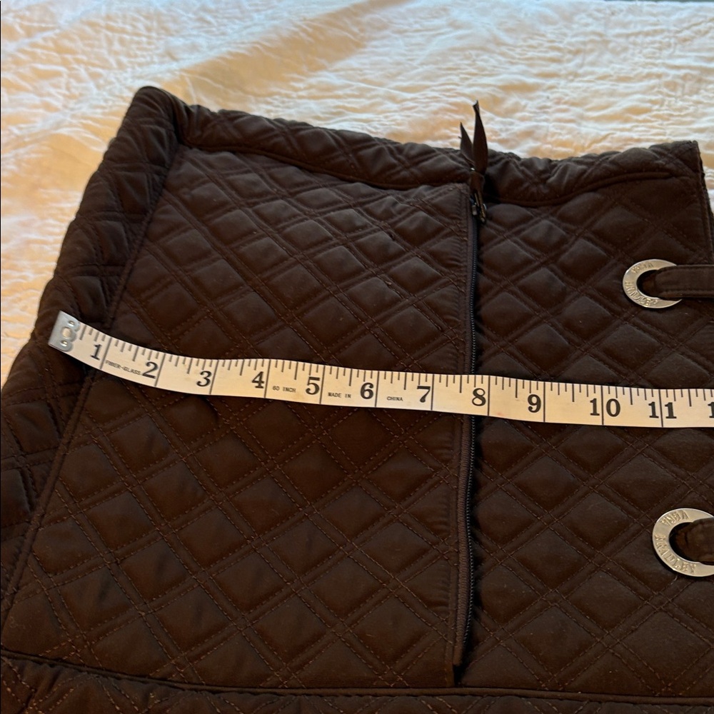 Vera Bradley Brown Quilted Tote Bag with Structured Design - Picture 4 of 7